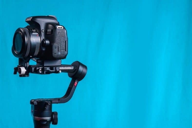 What is the purpose of a camera gimbal